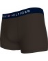 Tommy Hilfiger 3p Trunk UM0UM03180-0X0 Ανδρικά μπόξερ Σετ 3 τεμαχίων, DARK COFFEE/LINCOLN BLUE/DES SKY